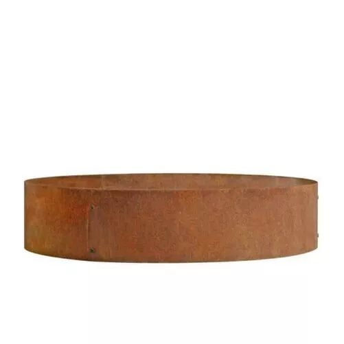 Aiuola Alta Pflanzring Ruggine Ø 120 CM Ruggine Vaso per Piante Fioriera Corten