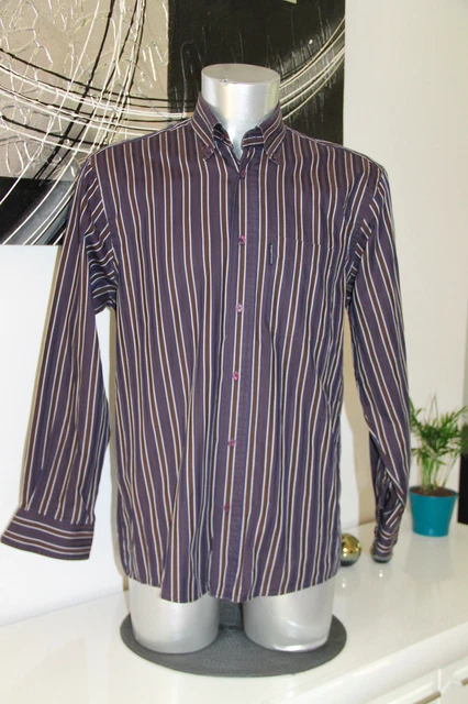 Chemise Eden Park à Carreaux Rose/bleu Taille 3XL Homme - Neuve Sans étiquettes