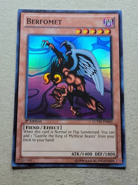 Berfomet - LCYW-EN045 - Super Rare - 1st Edition - YuGiOh-LP
