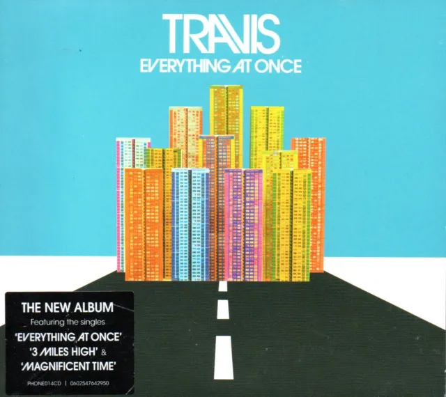 TRAVIS - Everything At Once - CD Album *Digipak* *FREE UK P&P*