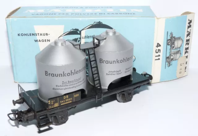 Märklin H0 4511 .4 ++ Kohlenstaubwagen der DB in hellblauer OVP ++ #C4_518