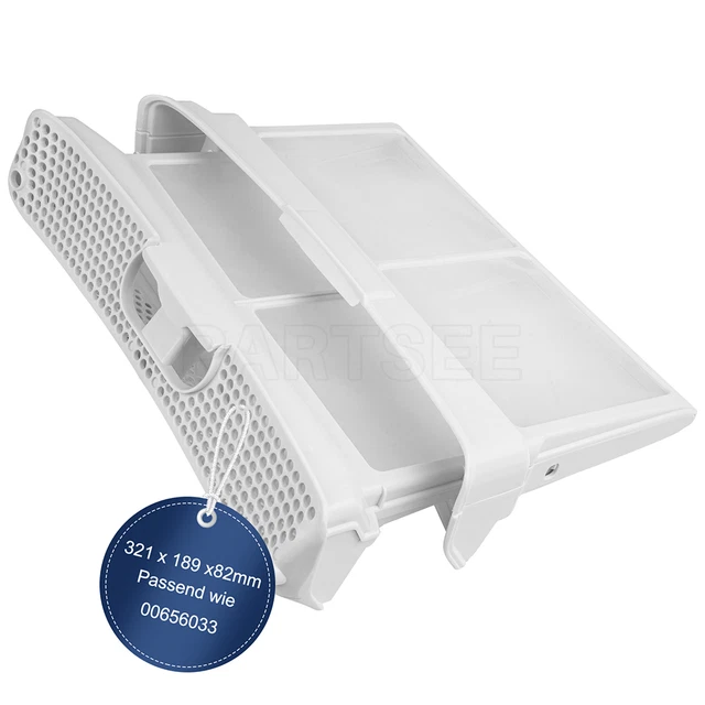 MONTERAL Flusensieb Filter 00752387 - Für Bosch Siemens Trockner Avantixx Maxx Serie