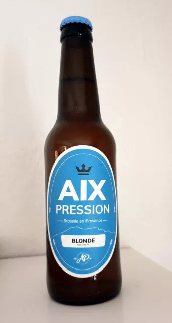 Aix Pression blonde - bière artisanale de Provence - France