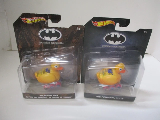 2 The Penguin Duck Hot Wheels 1:50 Scale Batman 80 Years Batman 2015