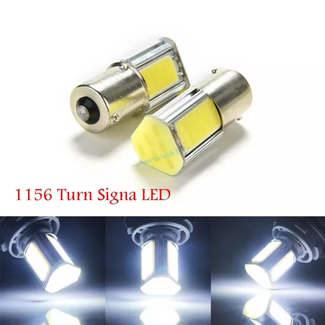 12V 1156 BA15S 382 R5W 382 4 COB LED Car Turn Signal Reverse Back Light Bulb