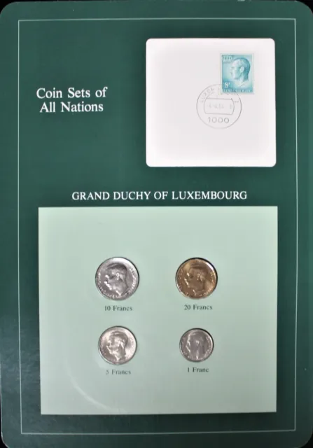Coin Sets of All Nations (LUXEMBOURG)