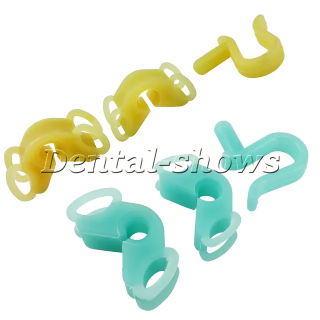 Dental Silicone Mouth Bite Block Rubber Mouth Opener Cheek Retractor Latex free