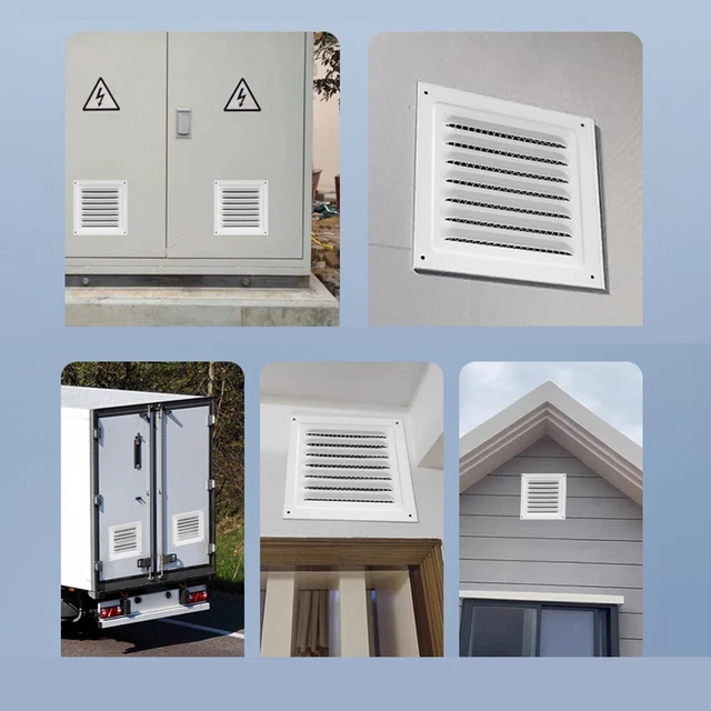 Oniissy Griglia Di Ventilazione Rettangolare Per Armadio, Flusso D'aria - 3