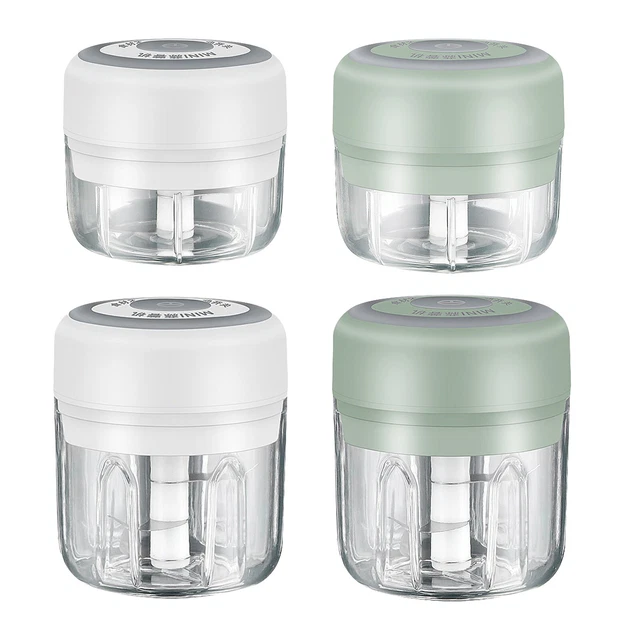 CORDLESS MEAT MINCER Food Chopper Mini Vegetable Cutter Grinder Garlic