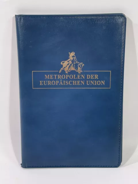 Fotomappe Aufbewahrungsmappe Metropolen der europäischen Union Vintage EF80