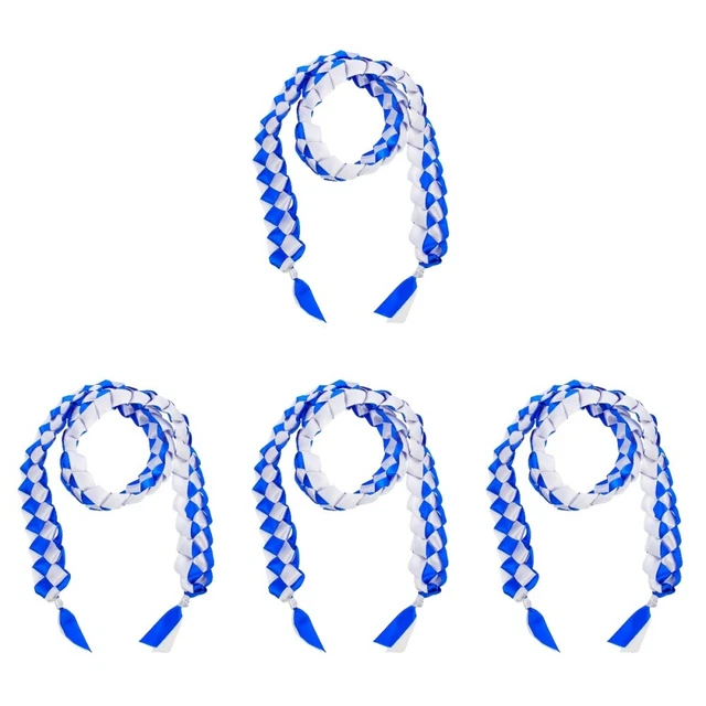 4 Corde D'Onore Per Laurea - Decorazione Cerimonia Con Nappe In Oro Per Studenti - Foto 8