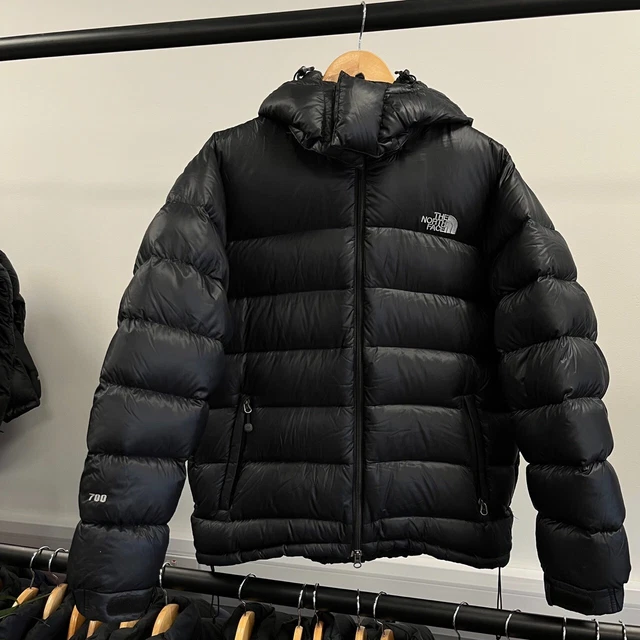 The North Face 700 Giacca Tampone Nera, Uomo Large (L)