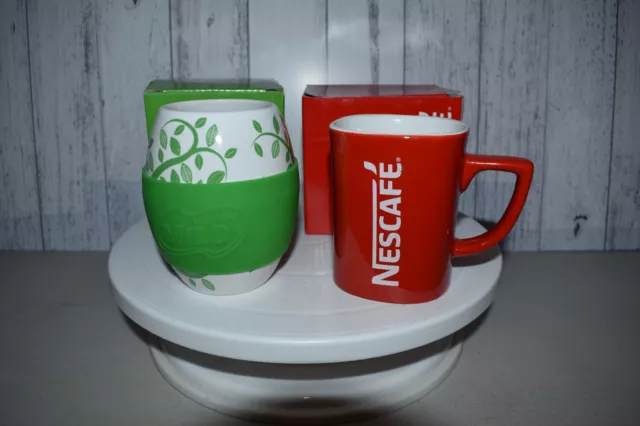 rare Nestle Milo Coffee Mug + Nescafe New