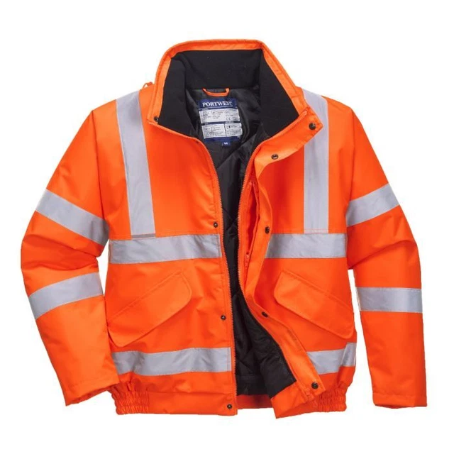 Blackrock Hi-Vis Bomber Giacca Arancione XXLarge