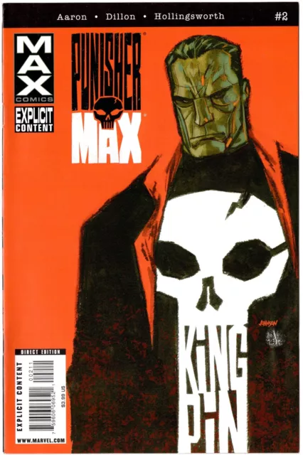 Punisher Max (2010) #2 - Marvel Comics - Jason Aaron - Steve Dillon - Kingpin