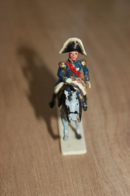 Figurines En Plomb Guy Jouglet : La Légion à Cheval Avec Clairon - Lot De 8 Pièces