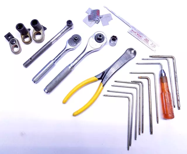 20 Pc Hi Lok Roller Ratchet Installation / Removal Tool Set Aircraft Tool