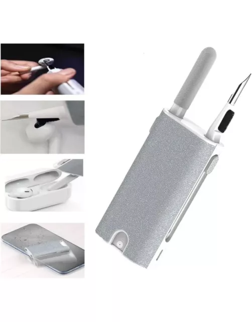 Multifunctional Mobile Phone Tablet Laptop Screen Cleaner 5 in 1 Spray Bottle UK