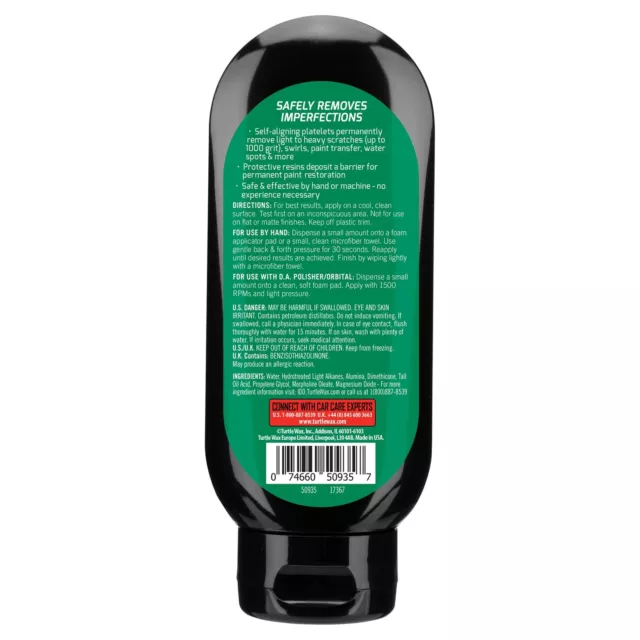 Turtle Wax 50935 Hd Scratch Repair & Renew Car Paint Scratch Remover 200Ml 2