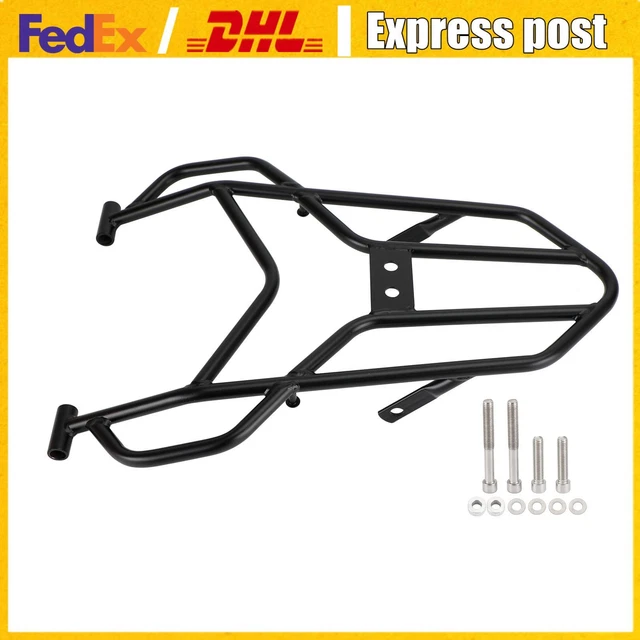 Rear Rack Luggage Carrier Black Fits Honda CRF300L CRF300 Rally 2021 2022 23