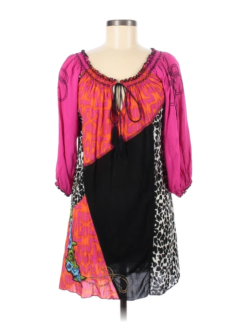 Krista Lee Women Black Casual Dress M