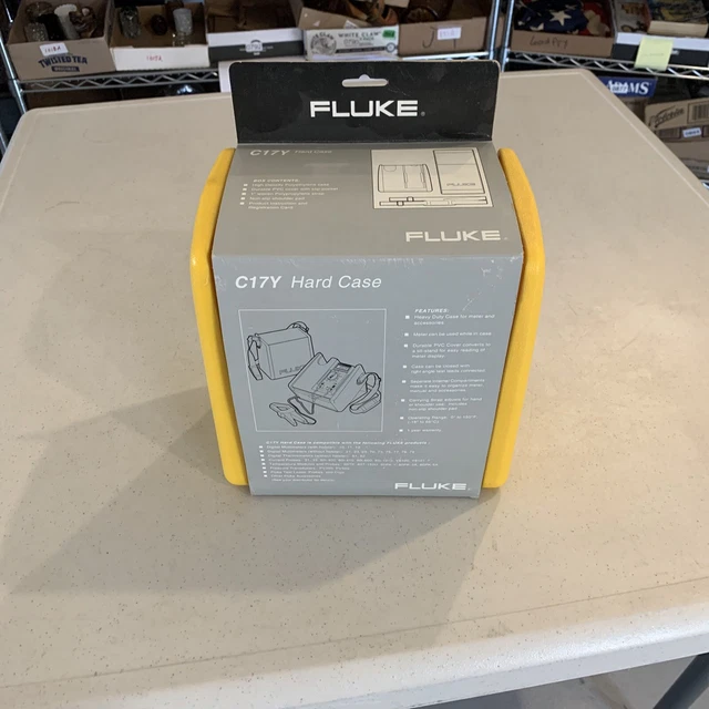 NEW Fluke C17 Y Yellow Hard Case with Strap