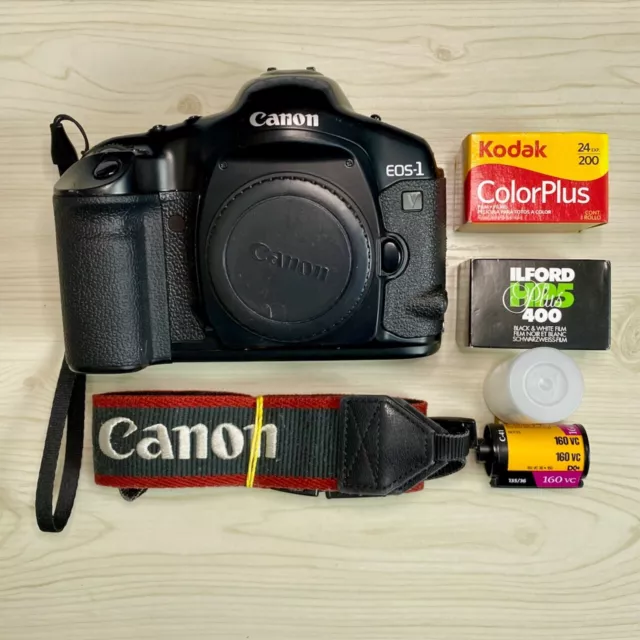 Canon EOS 1V 35mm film camera with AF focus issue - please read