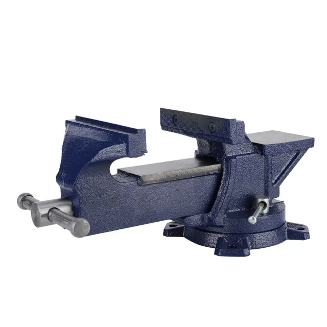5 Bench Vise 360° Swivel Base Heavy Duty Tabletop Clamp W/Anvil HH0