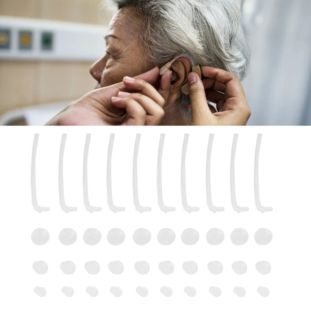 Hearing Aid Earplug Ear Plugs Eartips Domes With Sound Tube Hearing Aids Acc Chp