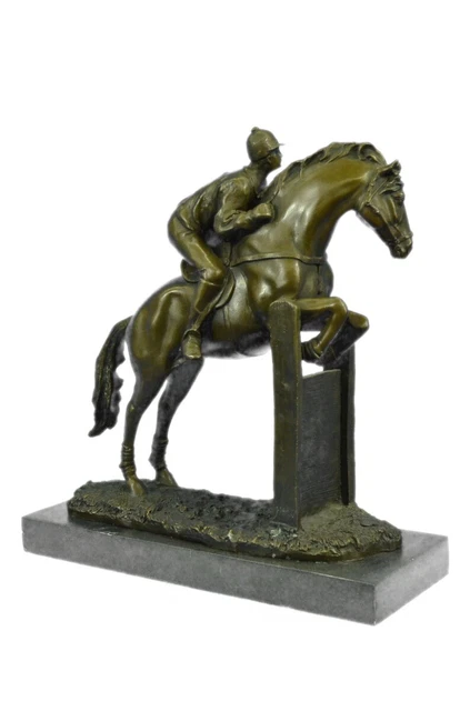 Sculpture Bronze Style Antique - Statue Figurine Chaval - 26cm, Multicolore (Neuf)