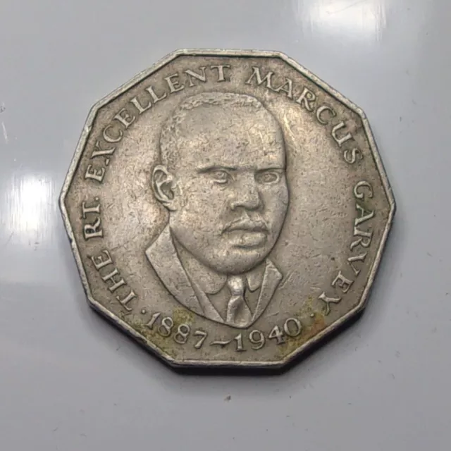 1887-1940 the Marcus Garvey 10-Sided Coin 1984 Jamaica