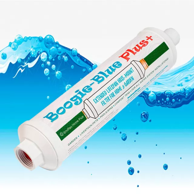 Best Garden Water Filter Boogie Blue Plus Removes Chlorine Free Shipping/Returns