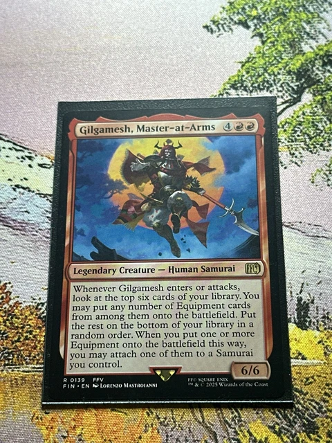 gilgamesh mtg card Magic The Gathering - Universes Beyond - Final Fantasy main image 1