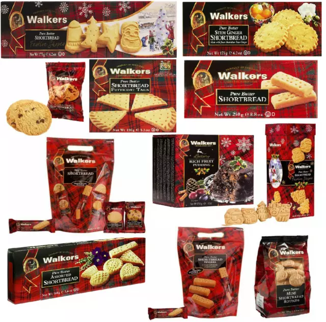 Walkers Shortbread Selection Easter Scottish Biscuits Fingers Petticoat Tail