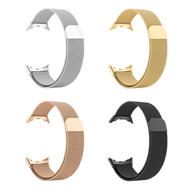 For Google Pixel Watch Bluetooth WIFI Magnetic Milanese Metal Watch Band Strap