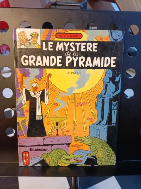 B.D. BLAKE ET MORTIMER 1982    Le mystère de la grande pyramide  (tome 2)