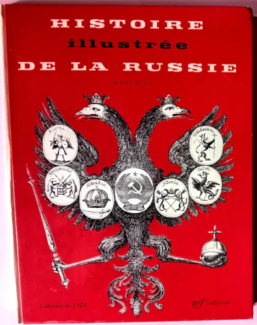 histoire illustrée de la Russie 1960 Joël Carmichael TBE Pierre le grand  - tsar