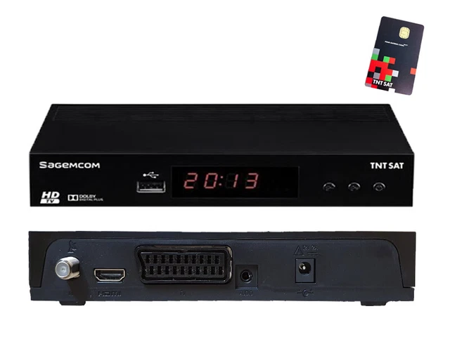 SEDEA Récepteur TNT SNT 2002 HD - Noir pas cher