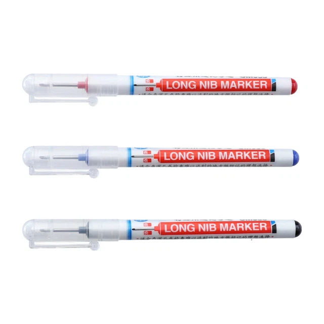 Multi-purpose Deep Hole Marker Pens Bathroom Multi-function Depth Marker
