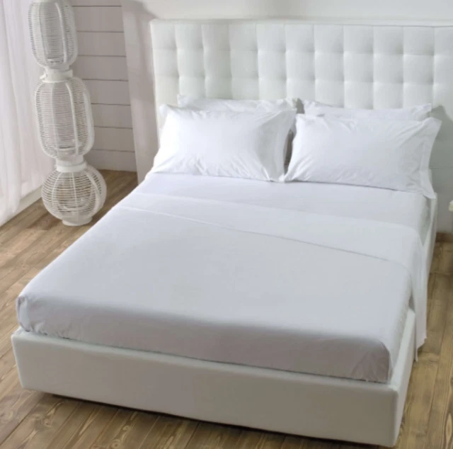 Offerta Coppia Lenzuola Cotone Percalle Matrimoniale Art Pierre Cardin