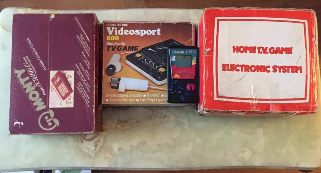 Vintage Early Gaming Job-lot Bundle 1970s-1990s