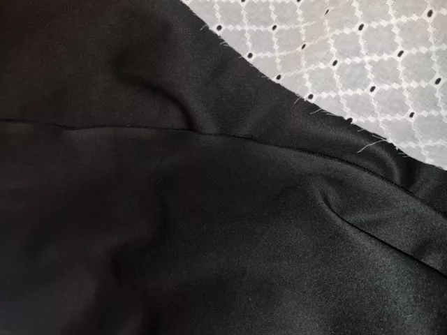 tissu jersey epais neoprene noir au metre