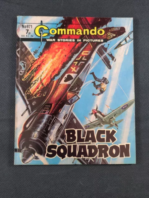 Commando Comic Issue Number 971 Black Squadron