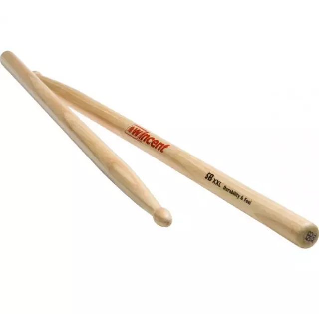 Wincent Drumsticks 5B XXL Hickory Sticks