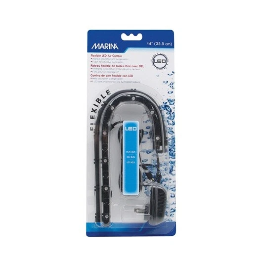 Marina Led Air Curtain 14"(35.5 cm) 8 BLUE LED's For a Brilliant ILLUMINATION