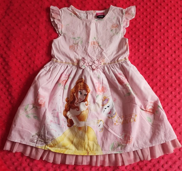 LOL Surprise Disney Belle Girl's dress leggings outfit set bundle size 4-5 years 11