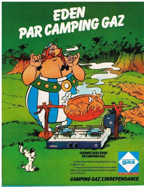 Publicité Advertising 1976 Camping Gaz Groenland se.m réfrigérateur