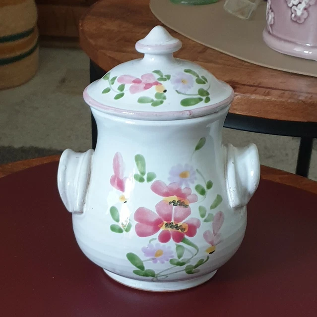 pot rangement céramique fait main 17 x 13 en cm