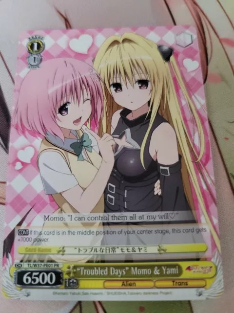 To Love Ru Darkness YAMI TL/W42-P02 PR JapaneseWeiss Schwarz card