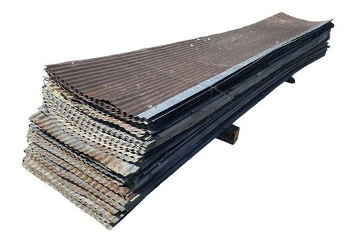 90 Sheets Barn Tin, Corrugated Metal Reclaimed Salvage, 12' Long 2160 sq ft A44
